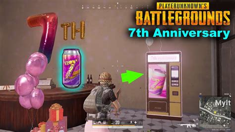 PUBG BATTLEGROUNDS 7th Anniversary Vending Machine .